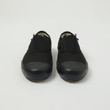 Reproduction of Found 1990's Italian Military Slip On Trainer - Black
