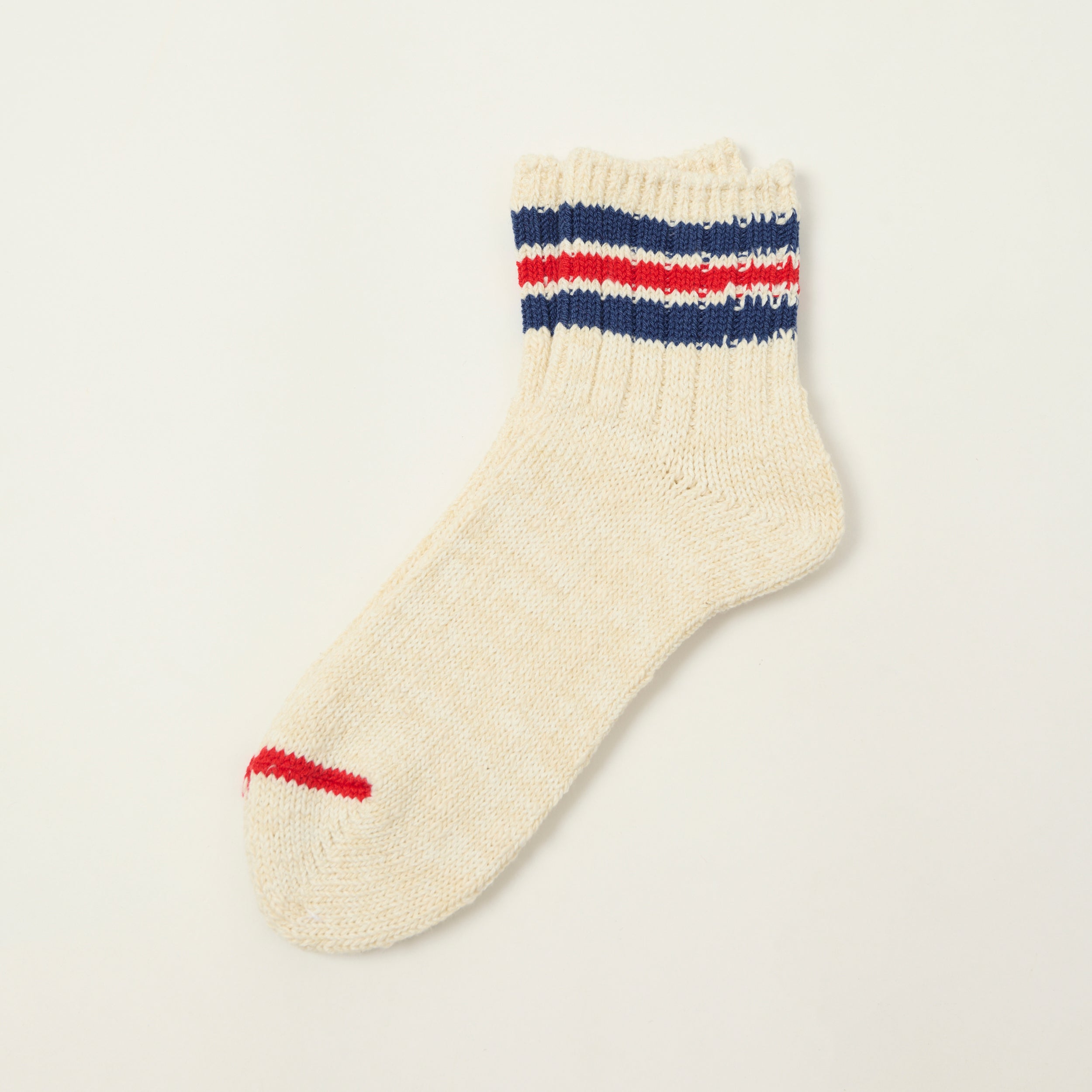 Anonymous Ism 3 Line Slub Q Sock - Off White – SON OF A STAG