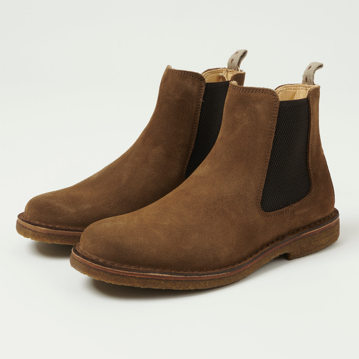 Bottes Mocassin ASTORFLEX Countryflex E Dark Khaki - Taille 45 (UK 11) - Daim - NEUF
