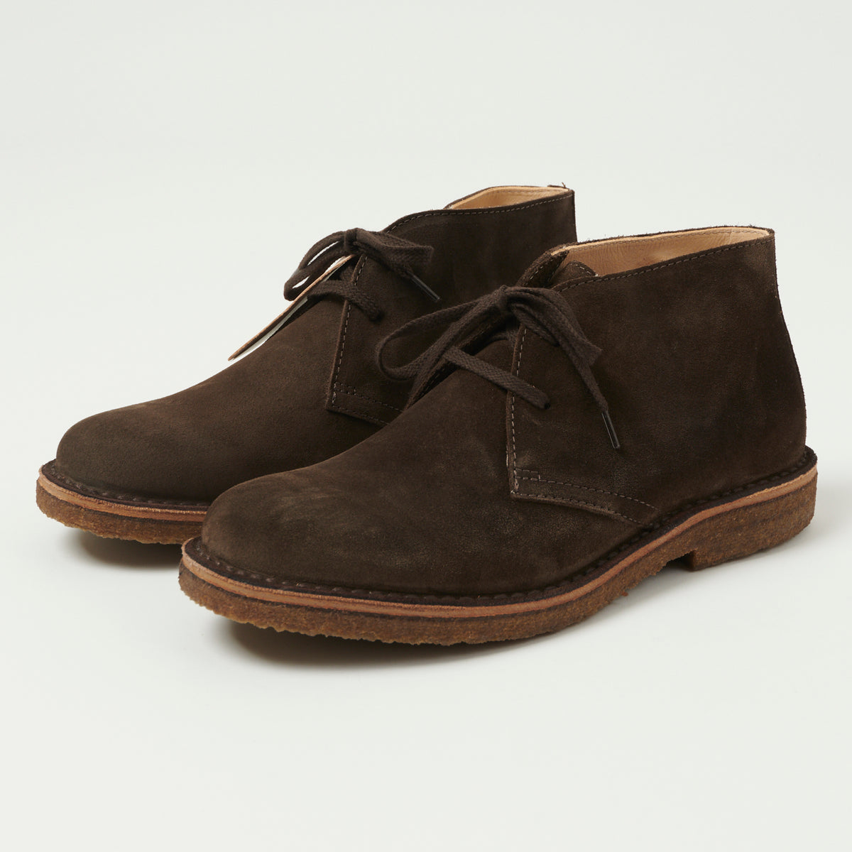 ASTORFLEX GREENFLEX CHUKKA BOOTS DARKCHESTNUT NUBUCK BROWN SHOES SIZE 11 ITALY Astorflex Greenflex Desert Boot | Dark Chestnut | GR001480D main image 4