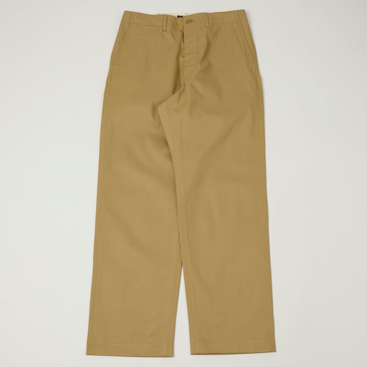 A Vontade Wide Fit Chino Trouser - Beige – SON OF A STAG