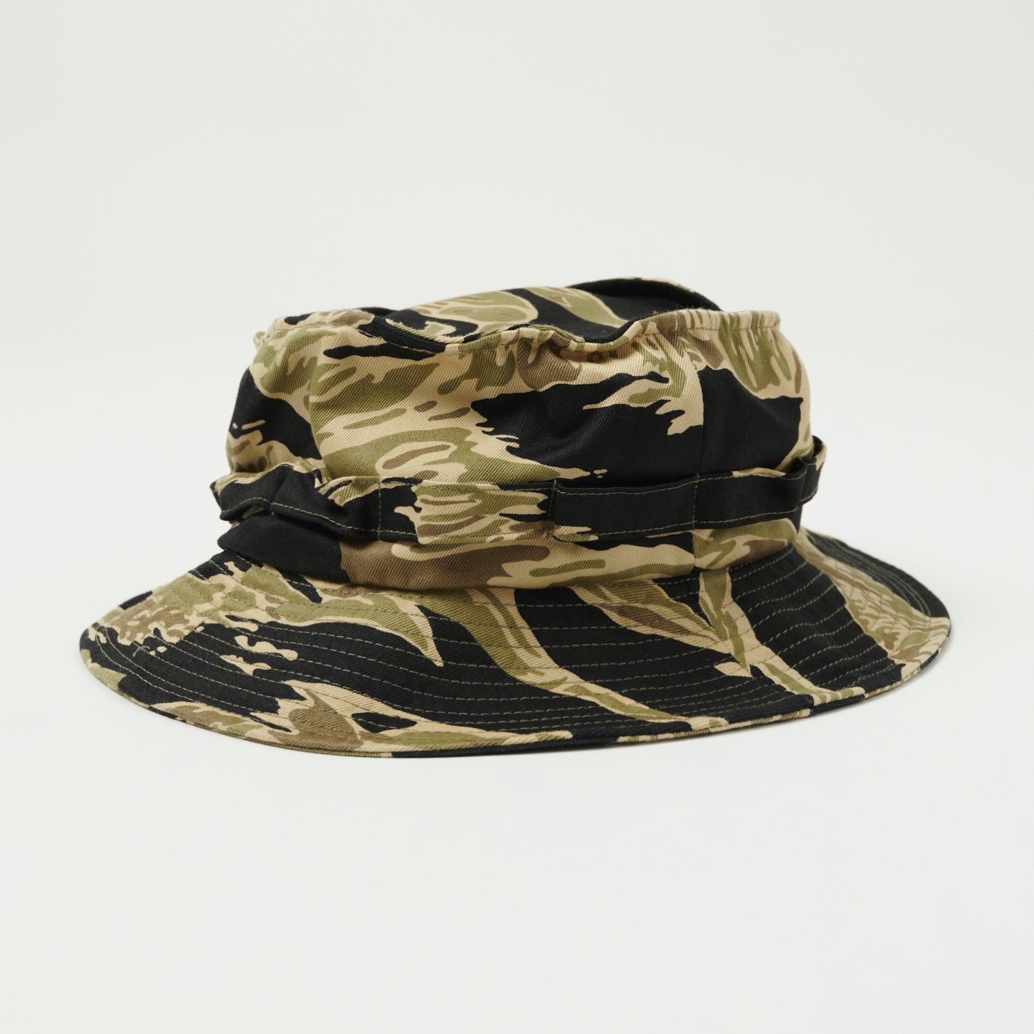 ISSUE TIGER STRIPE バケットハット迷彩 U.S. Made Vietnam Tiger Stripe Boonie Hat