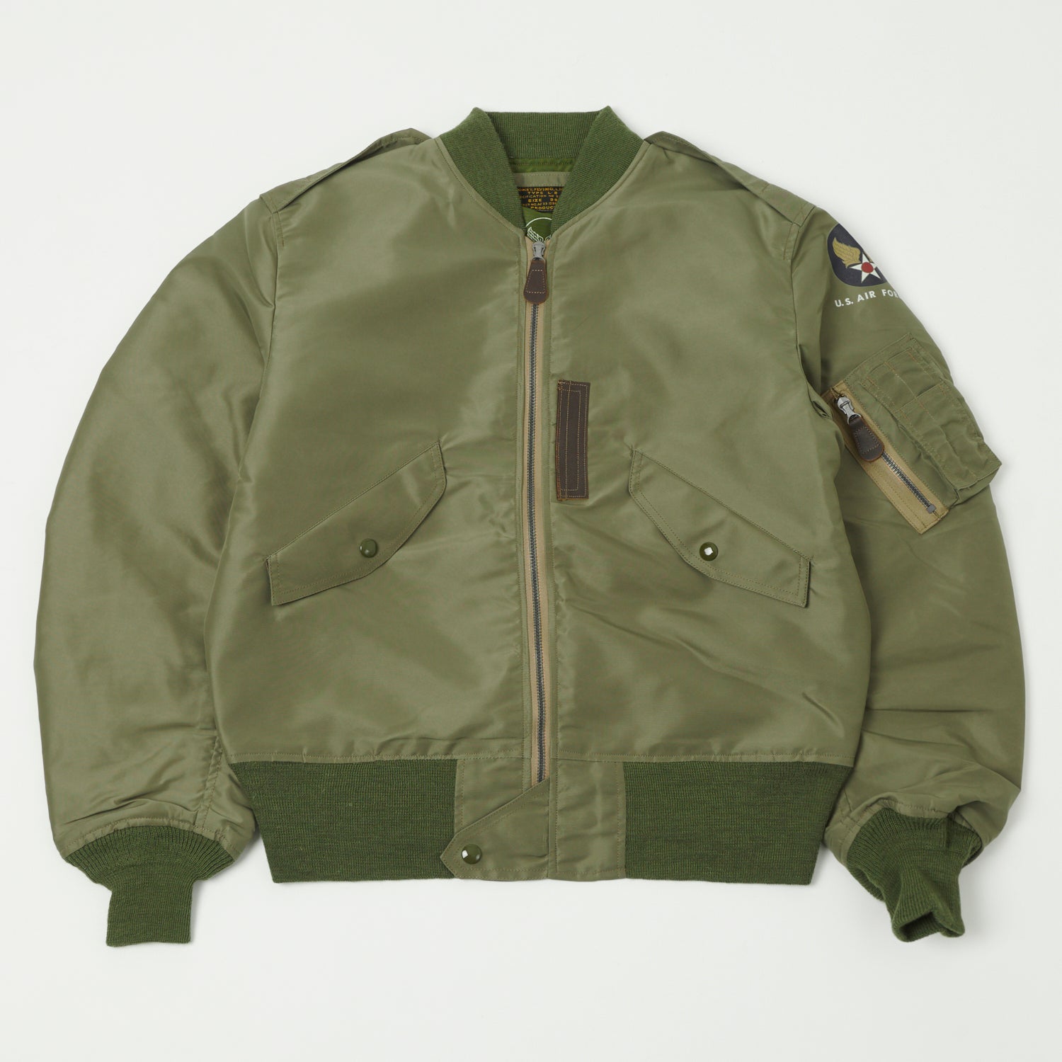 Buzz Rickson's L-2 'Reed Products Inc.' Flying Light Jacket - Olive Drab