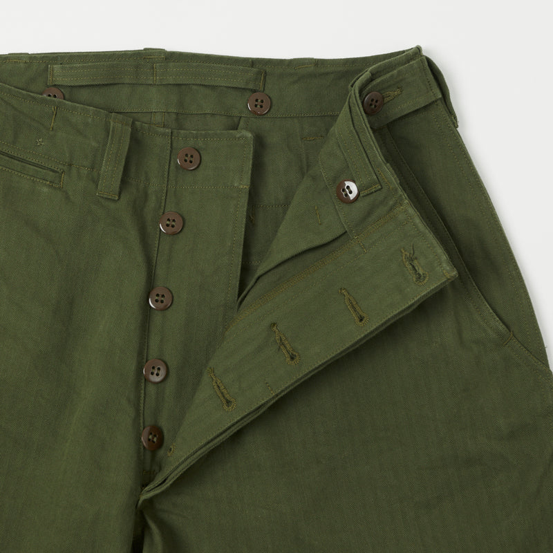 Buzz Rickson's M-1943 HBT U. S. Army Trouser - Olive