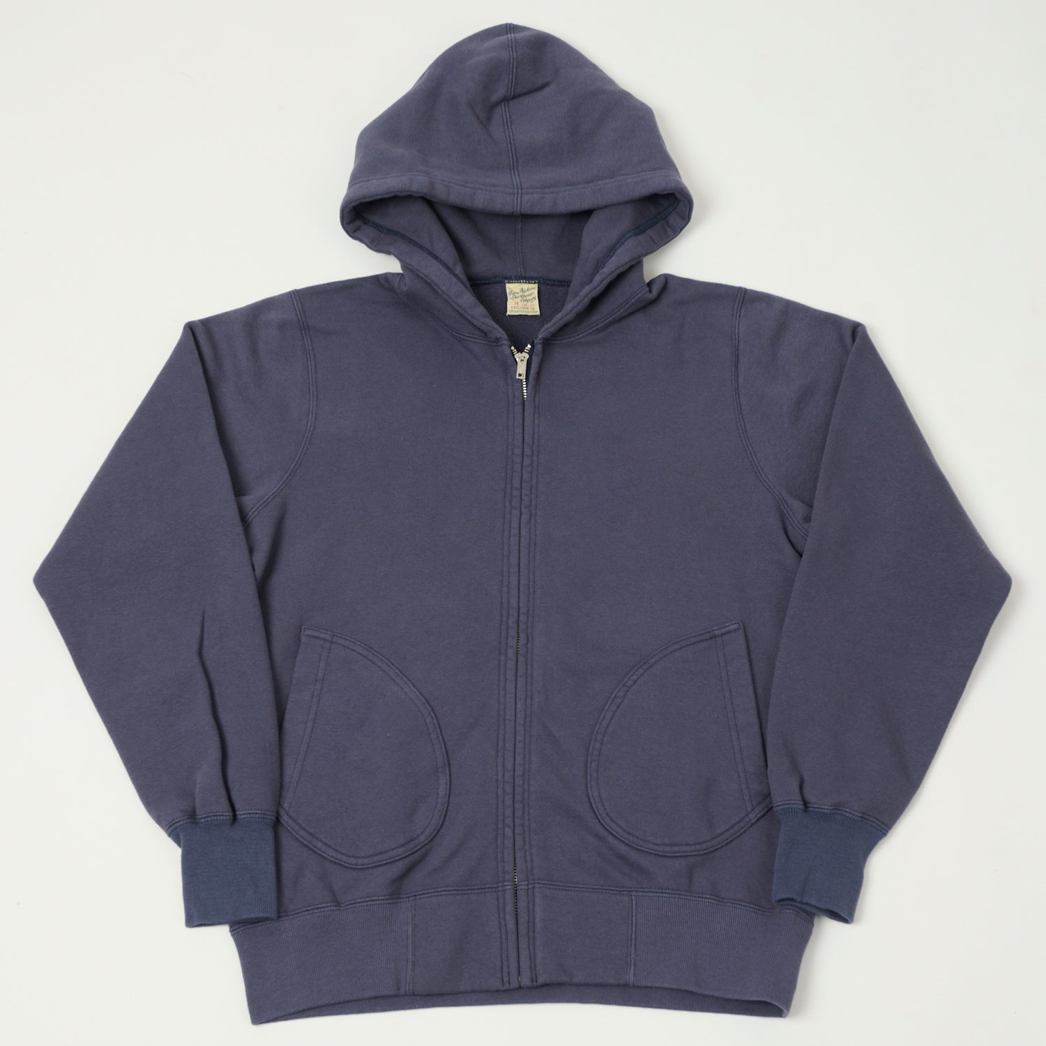 Buzz Rickson's Full Zip Sweat Parka - Navy – SON OF A STAG