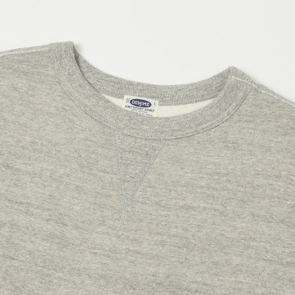 Denime Lot. 260 4-Needle Sweatshirt - Light Grey
