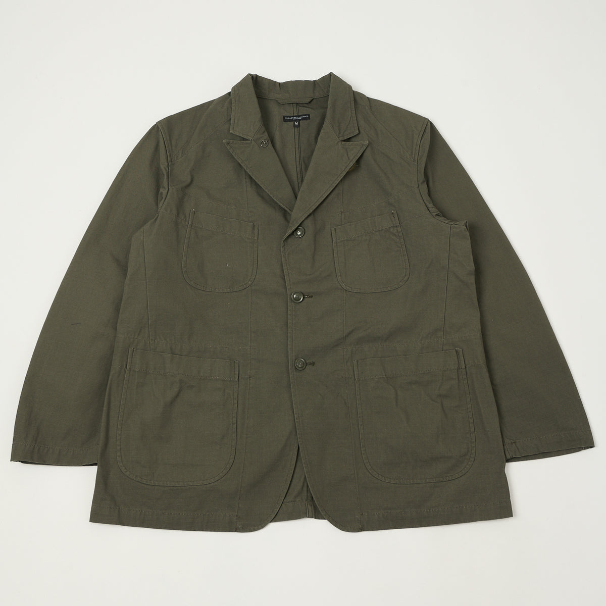 Engineered Garments Heavyweight Ripstop Bedford Jacket - Olive 