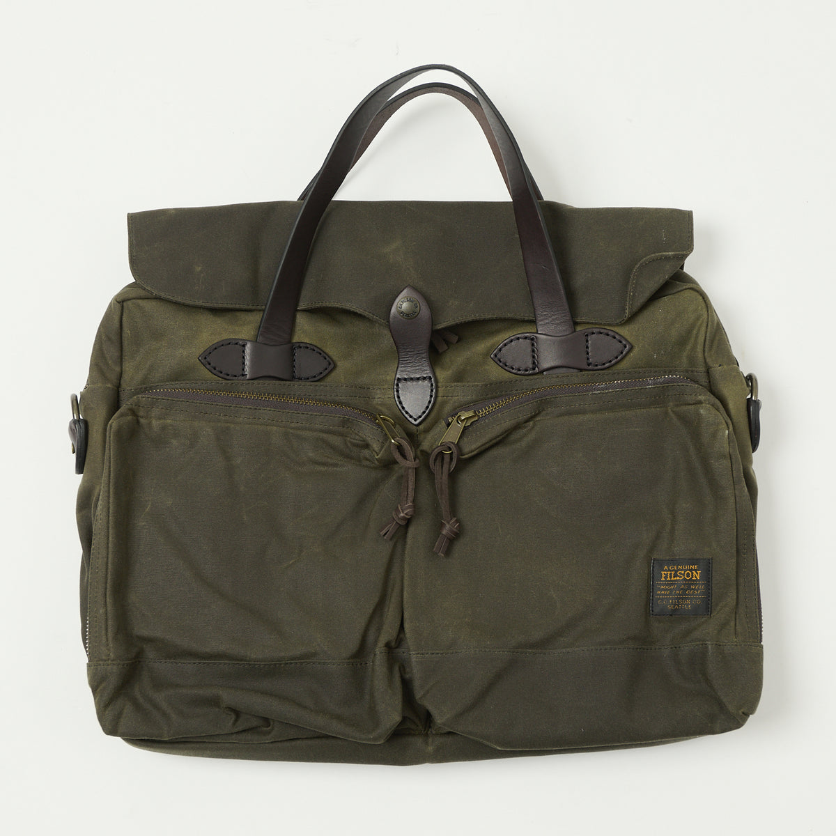 Filson 24-Hour Tin Cloth Briefcase - Otter Green – SON OF A STAG