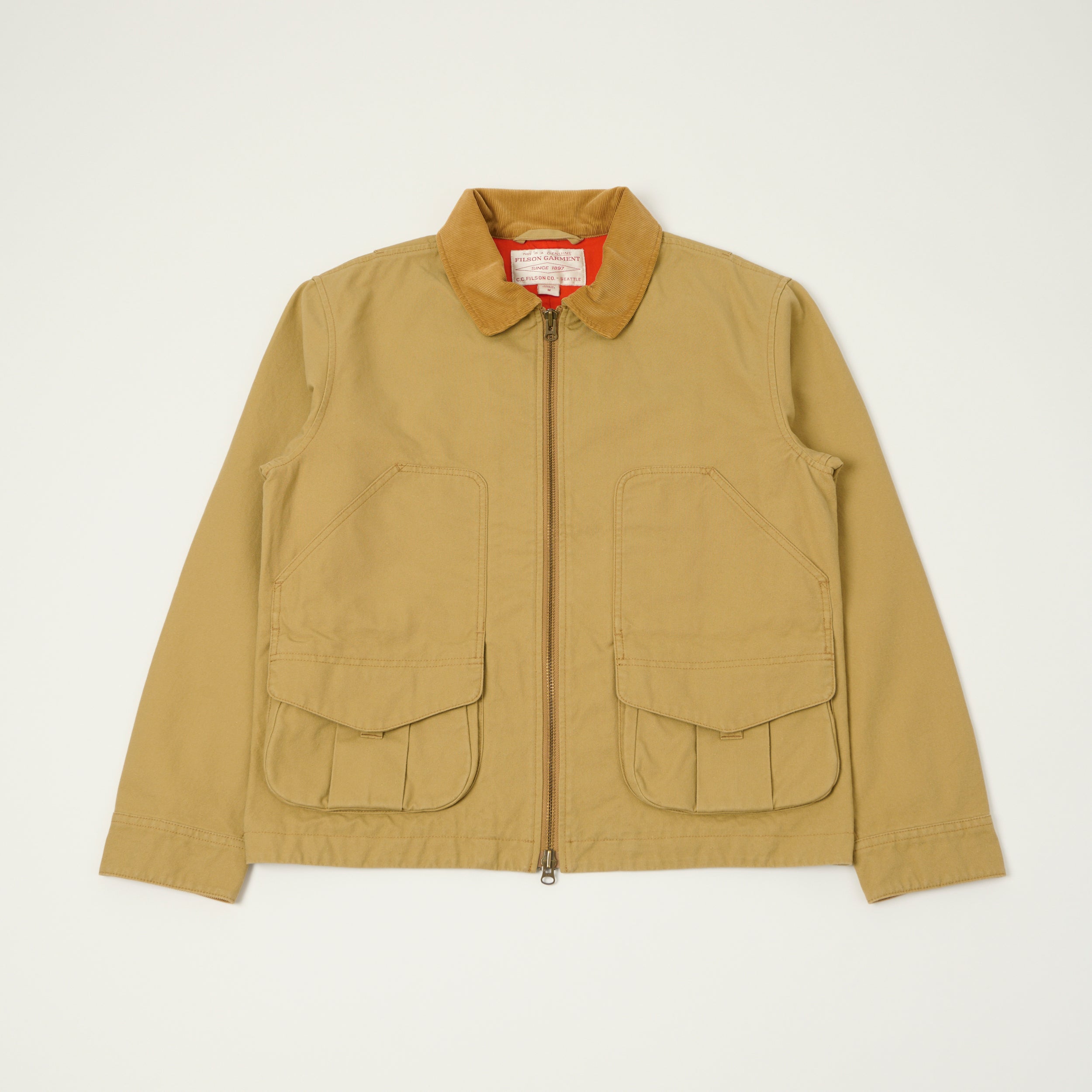 Filson Dry Tin Cloth Hunting Jacket - Tan – SON OF A STAG