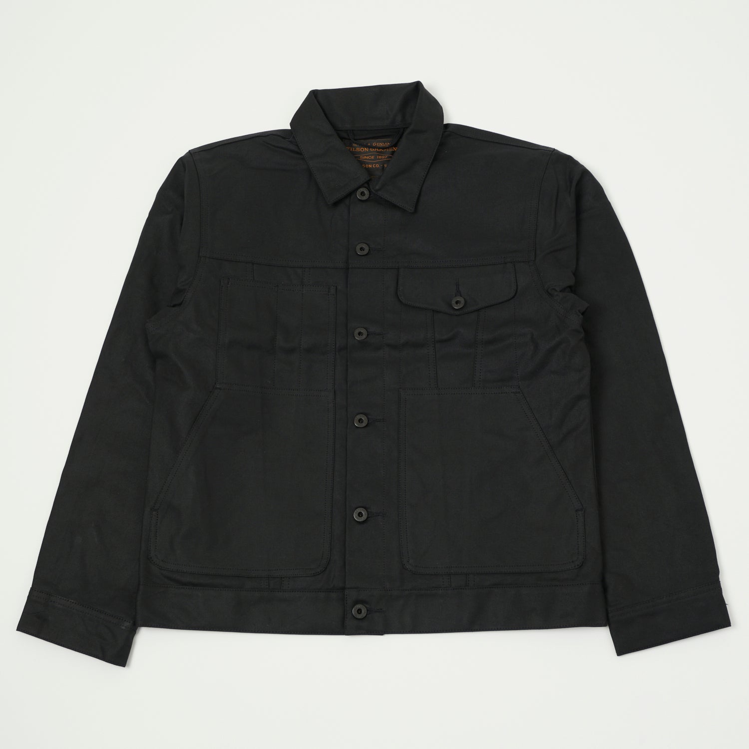 tin cruiser jacket filson short lined cruiser black