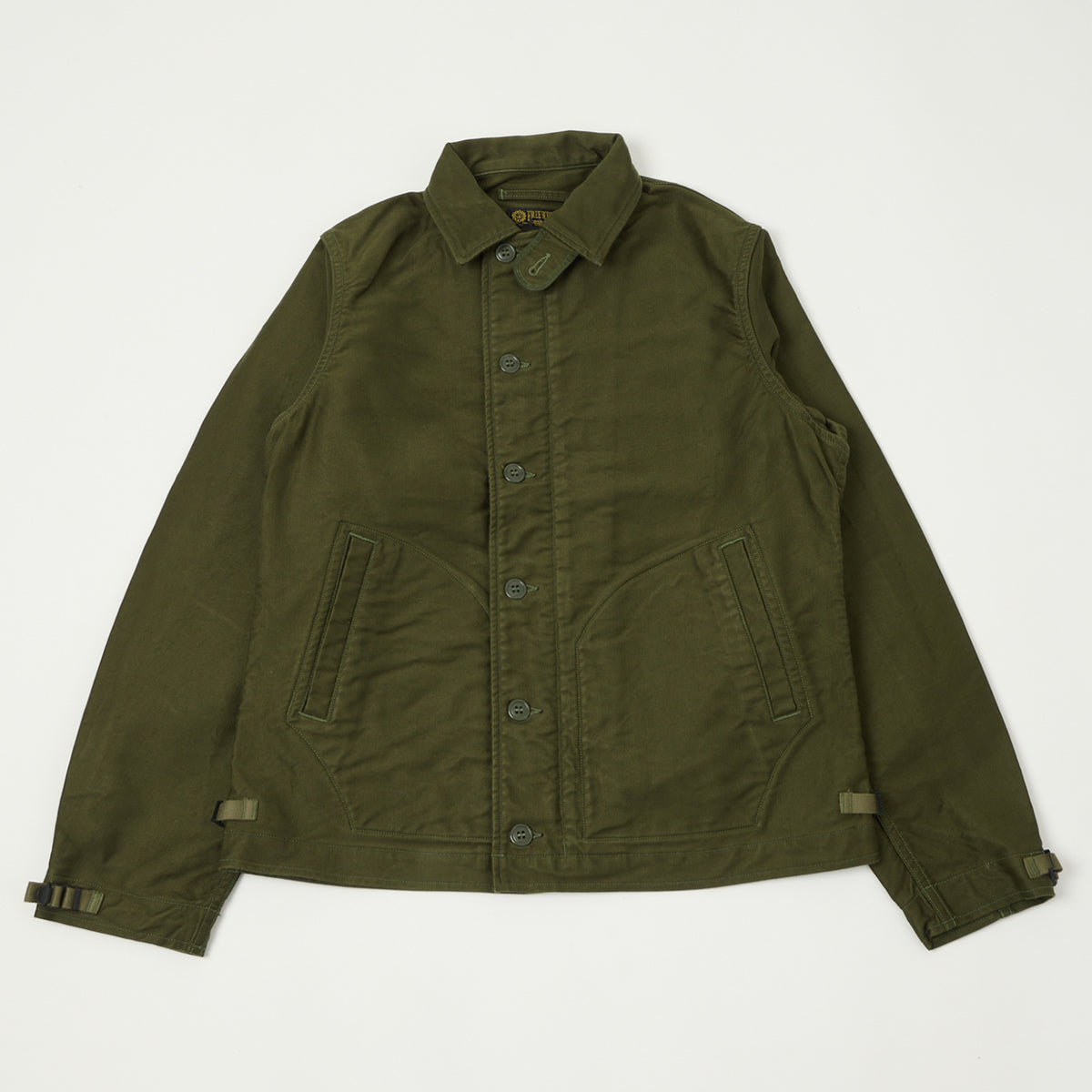 Freewheelers & Co Deck Worker Jacket - Dark Khaki Green – SON OF A 