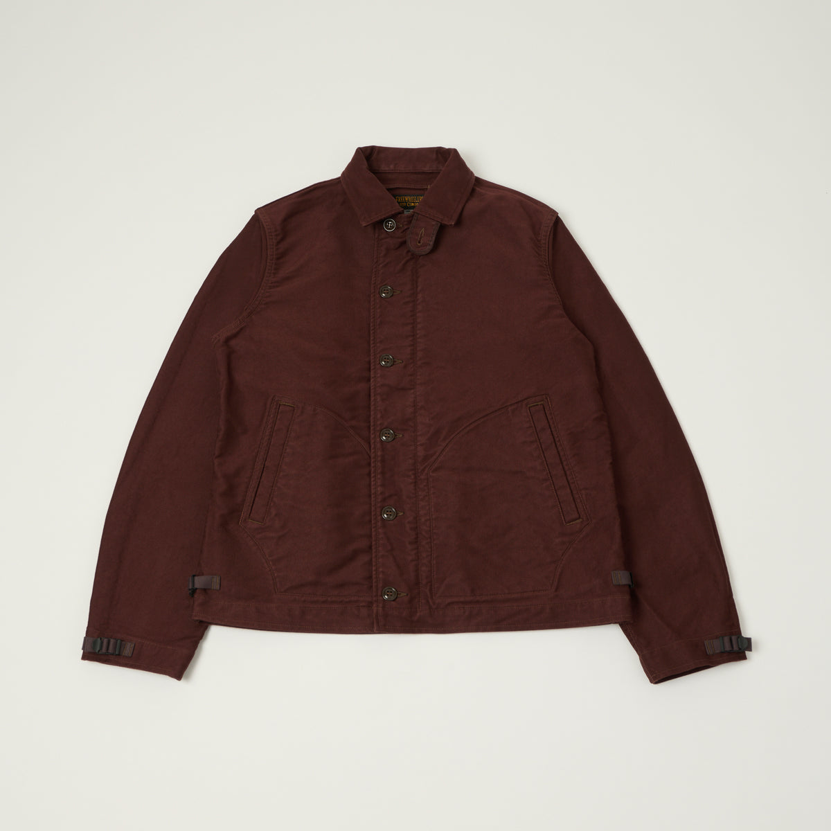 Freewheelers & Co Deck Worker Jacket - Dark Red Brown – SON OF A STAG