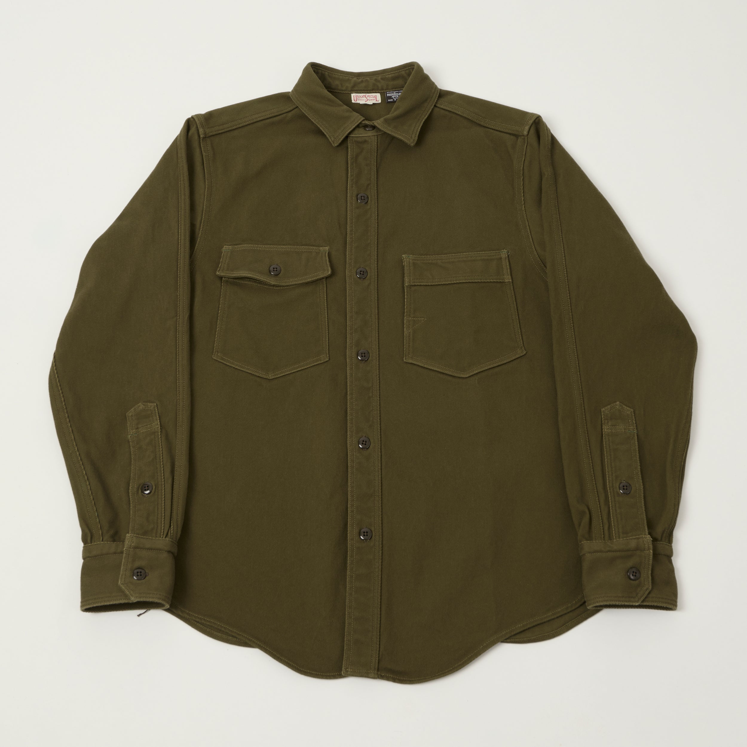 Freewheelers & Co Union Special Overalls 'Gemsa' Work Shirt