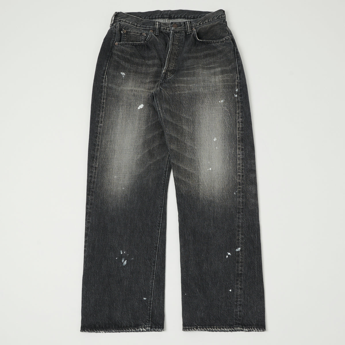 FULLCOUNT 0105 13.7oz Wide Straight Jean - Black 