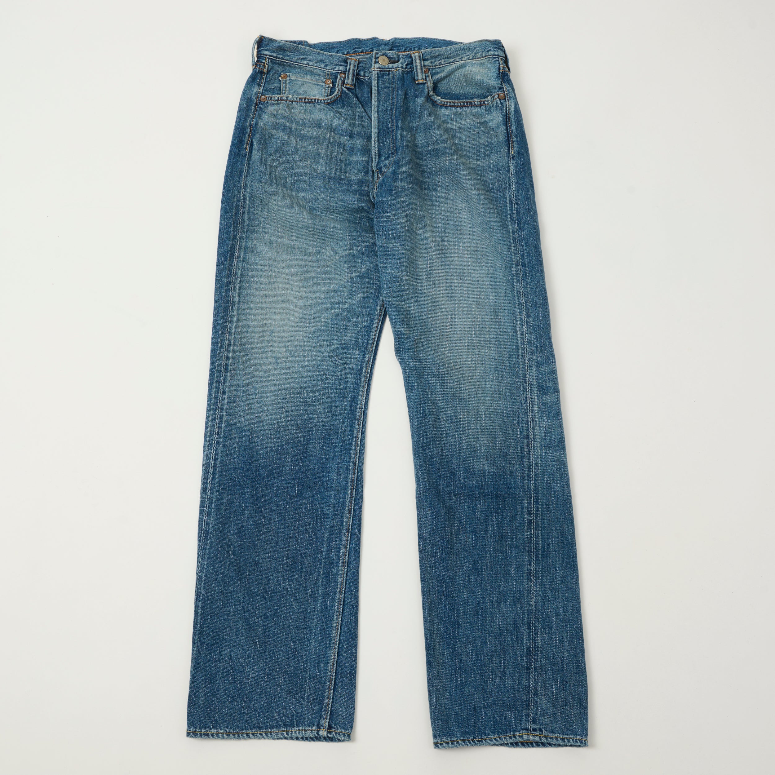 FULLCOUNT 1101SS 'Super Smooth' 11.5oz Loose Straight Jean