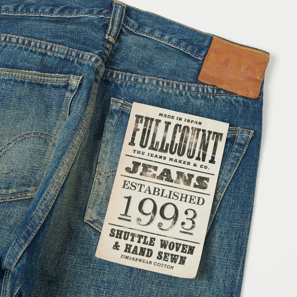 Full Count 1980 13.7oz Slim Straight Jean - Heavy Wash