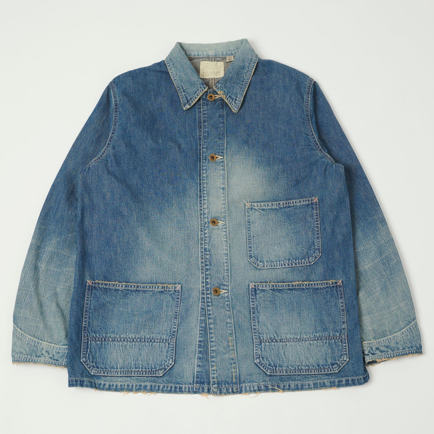 FULLCOUNT 2015 Denim Chore Jacket - Heavy Wash – SON OF A STAG