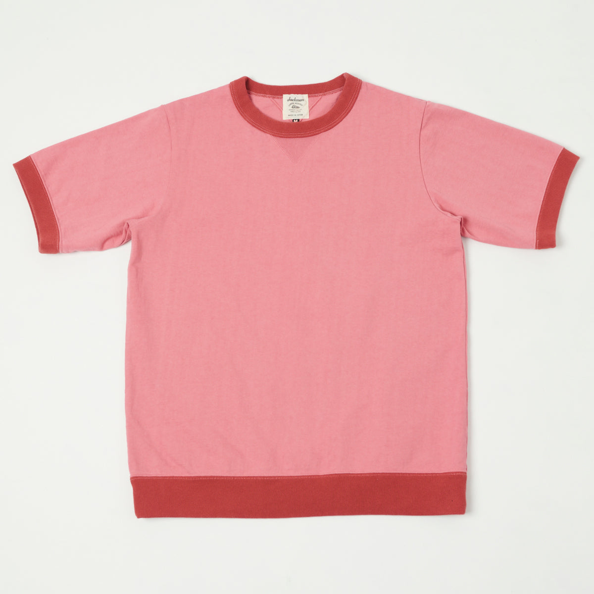 Jackman Dotsume Rib T-Shirt - Deep Pink/Tabasco – SON OF A STAG