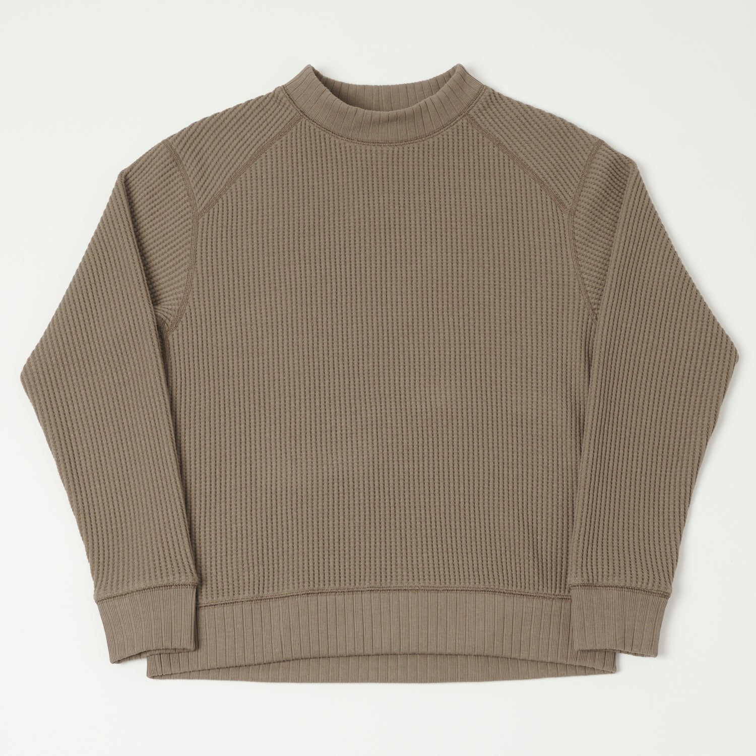 Jackman Midneck Waffle Sweatshirt - Taupe – SON OF A STAG