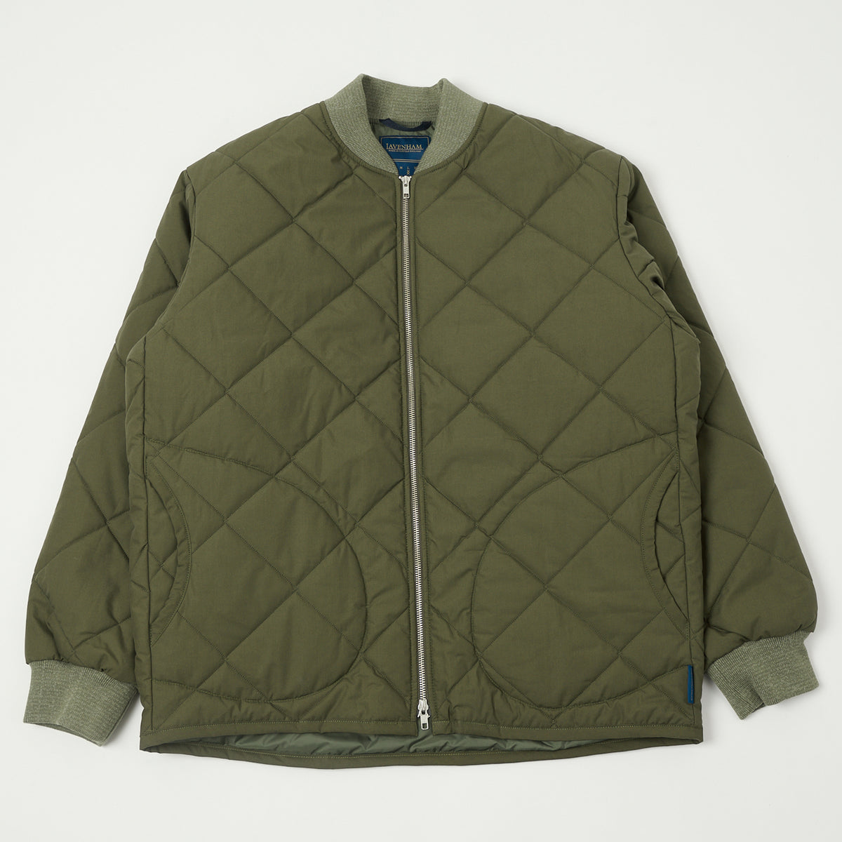 Lavenham Big Quilt Bomber Jacket - Olive Green – SON OF A STAG