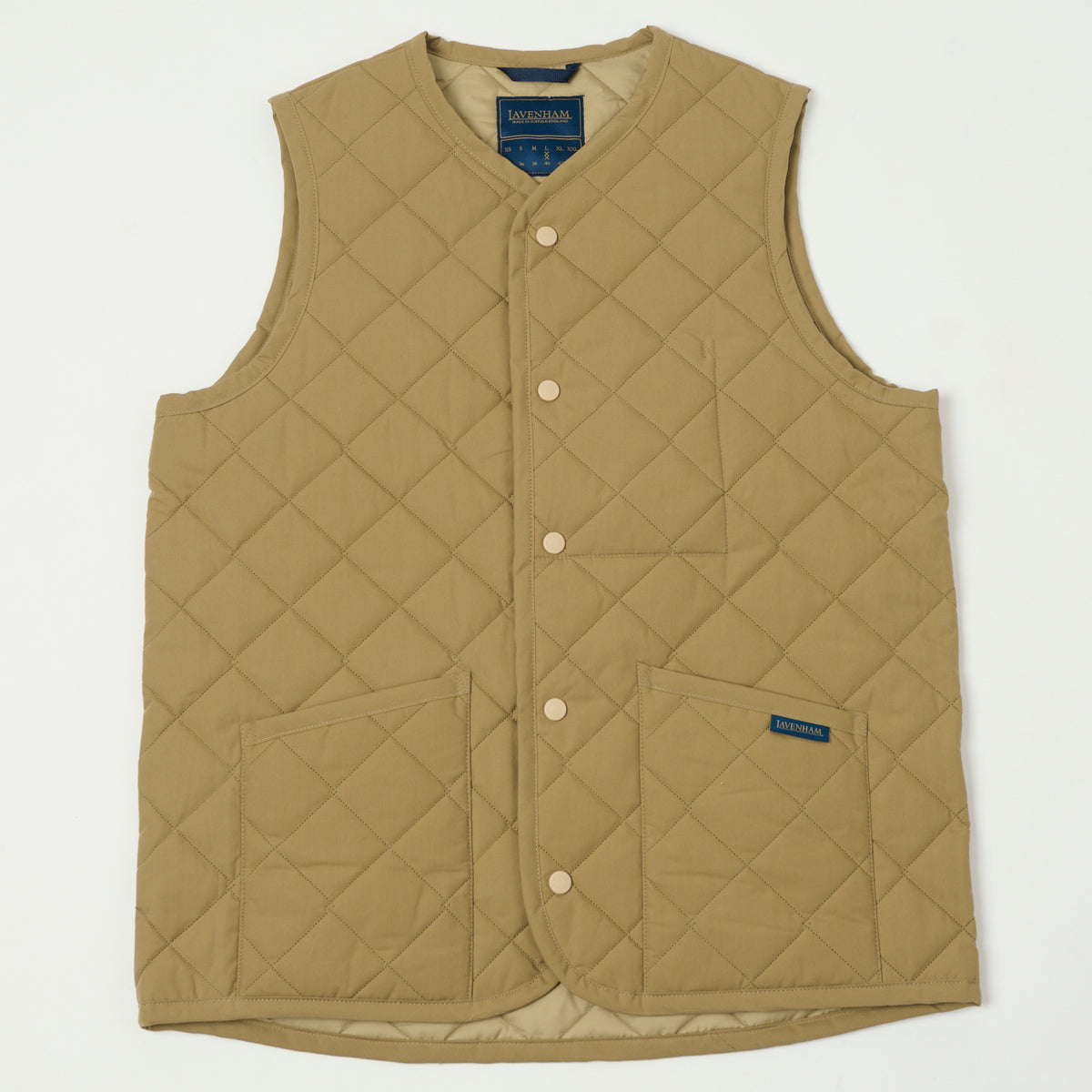 Lavenham Thornham Gilet - Dark Tan – SON OF A STAG