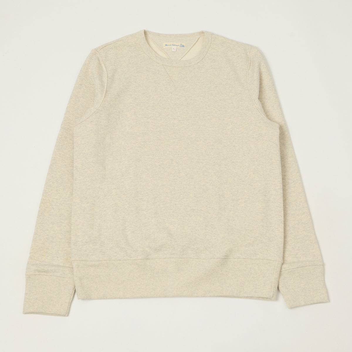 Merz b. Schwanen 346 Classic Sweatshirt - Nature Melange – SON OF 