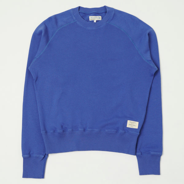 Merz b. Schwanen RGSW01 Raglan Sweatshirt - Vintage Blue