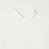 Nanamica Button Up Wind Shirt - Off White