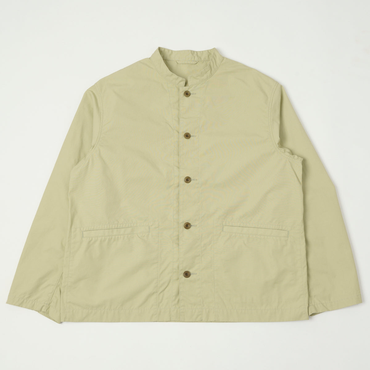 Nanamica Band Collar Shirt Jacket - Light Green – SON OF A STAG