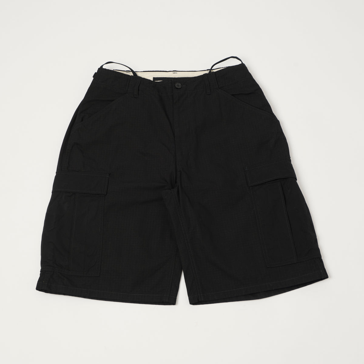 Nanamica Ripstock Cargo Shorts - Black – SON OF A STAG