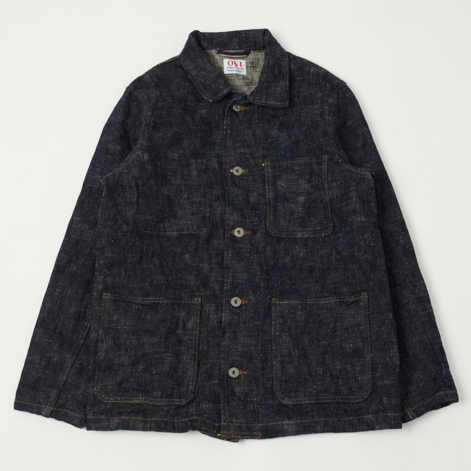 ONI Denim 03502-Kasuri 17oz Coverall Jacket - Rinsed – SON OF A STAG