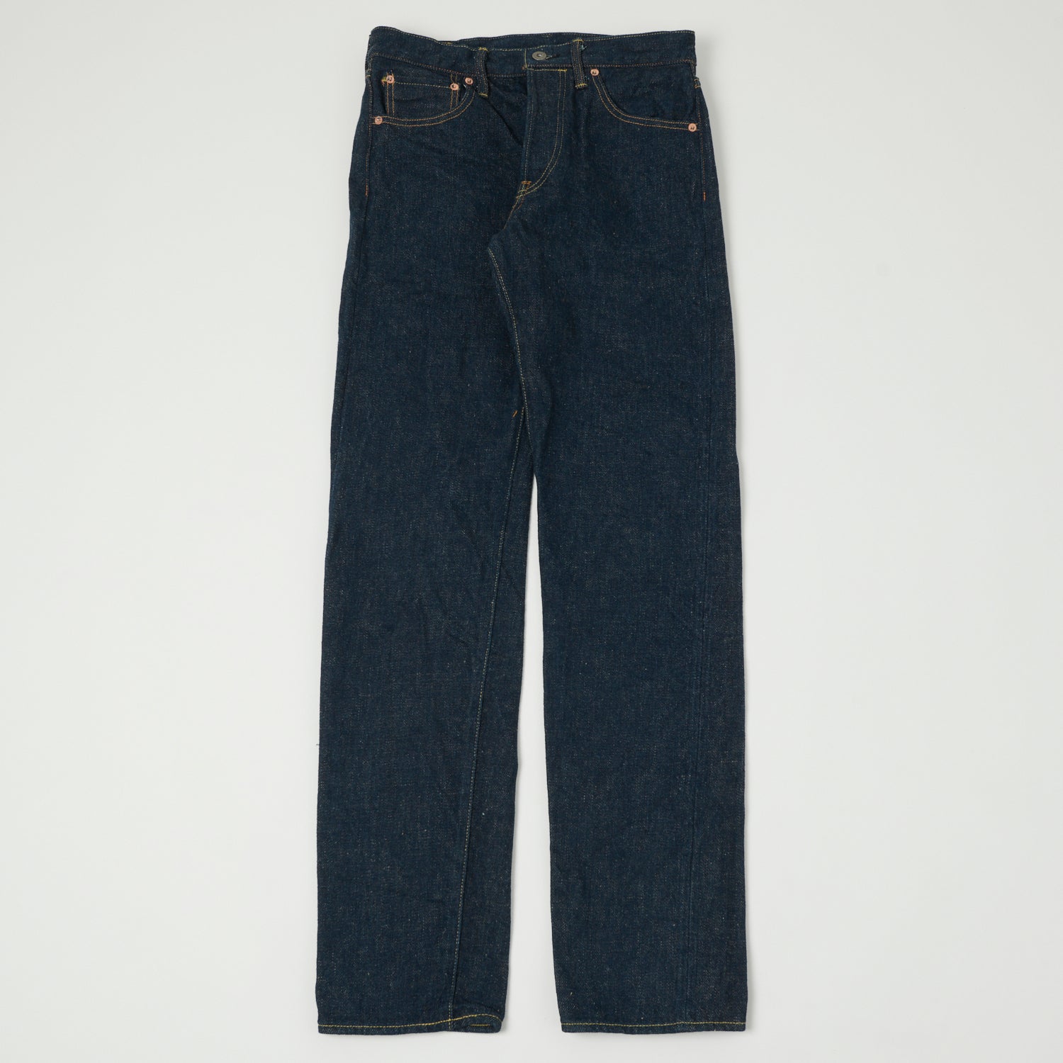 ONI Denim 246ZR-KABEG 20oz Secret Denim Kabuki Emi Relaxed Tapered