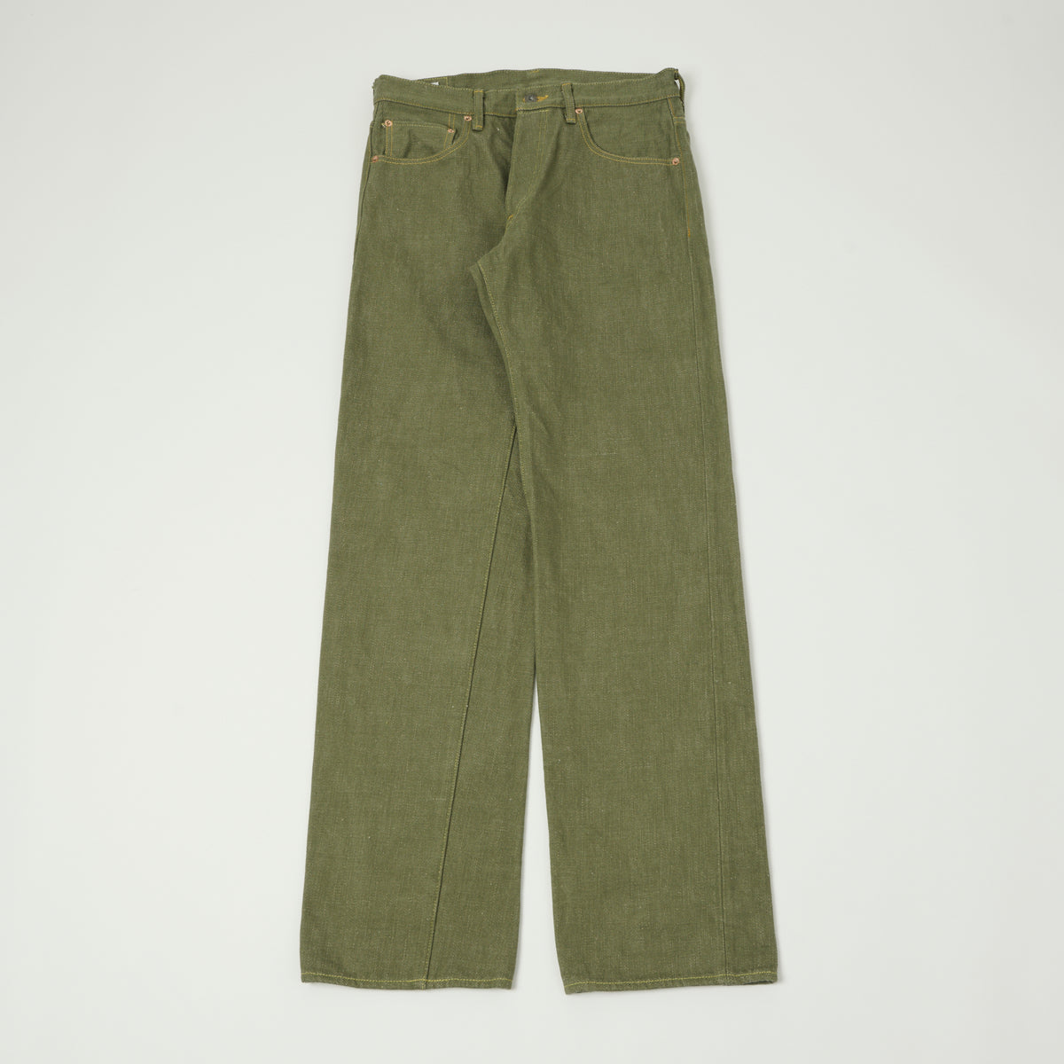ONI Denim 266-OLD18 18oz Loose Straight Jean - Olive – SON OF A STAG