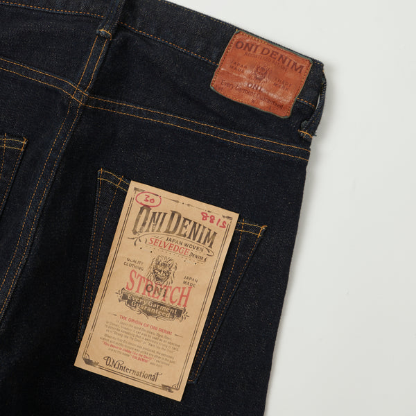 ONI 881S 'Shin Pedal Pusher' Slim Tapered Stretch Jean - One Wash