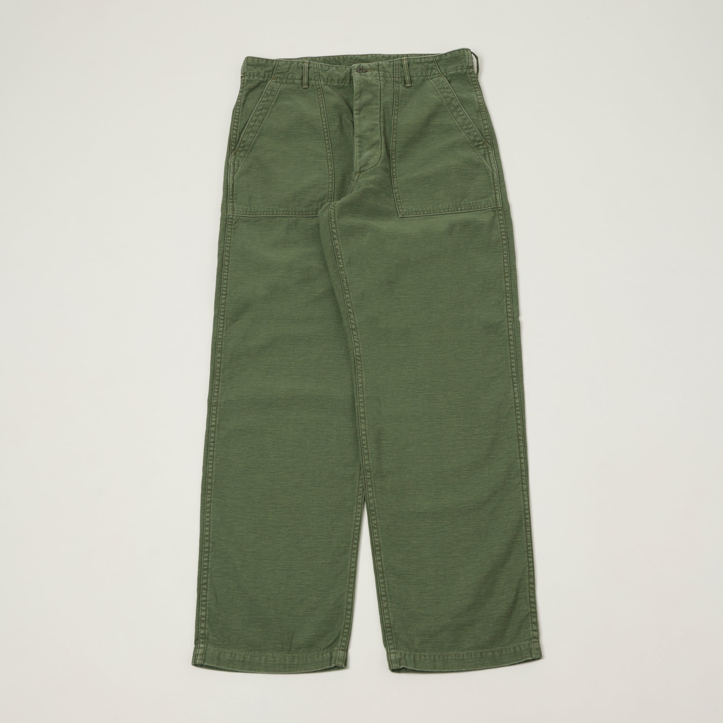 orSlow U.S. Army Fatigue Trousers - Green Used Wash – SON OF A STAG