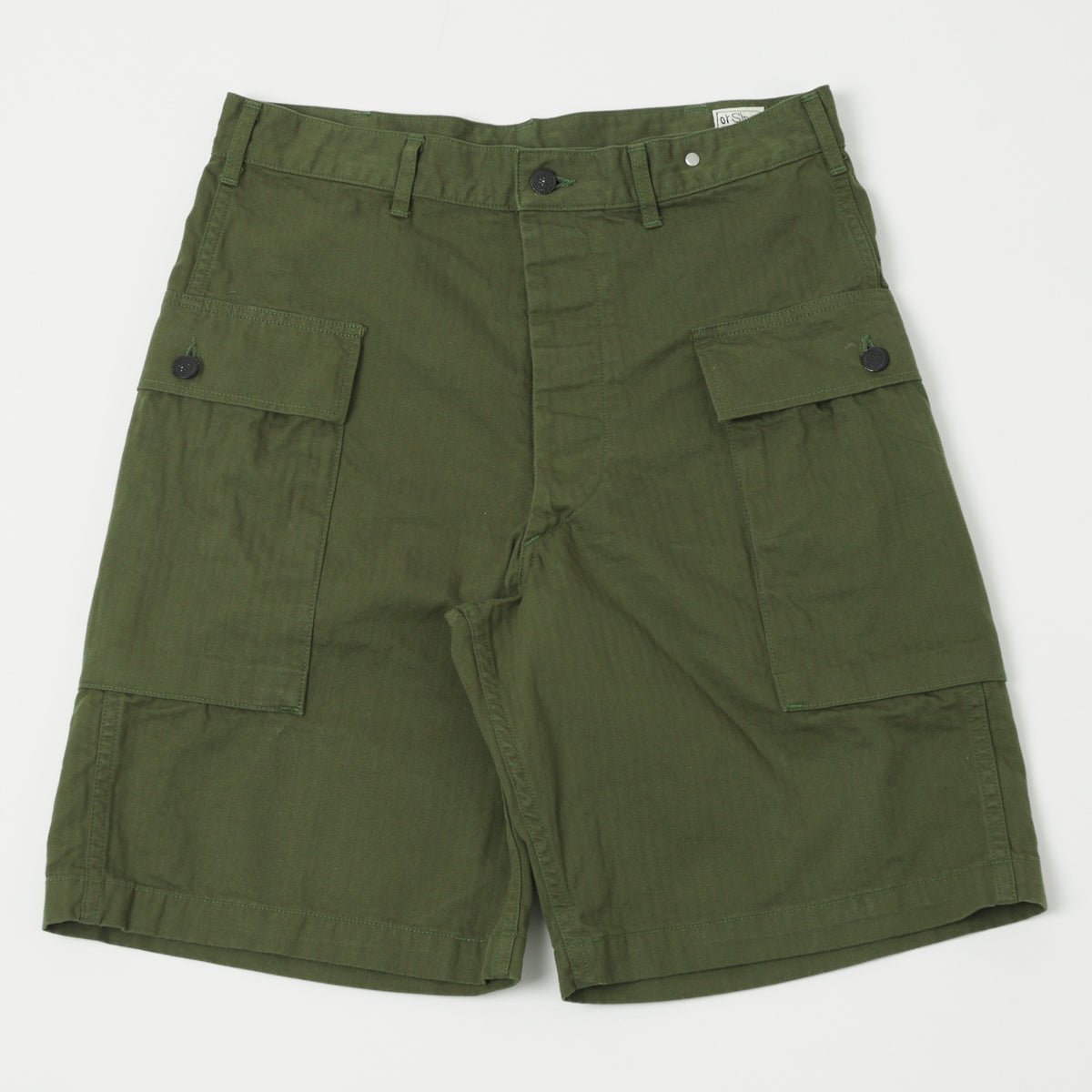 orSlow U.S. Army Two Pocket Cargo Short - Olive Green – SON OF A STAG