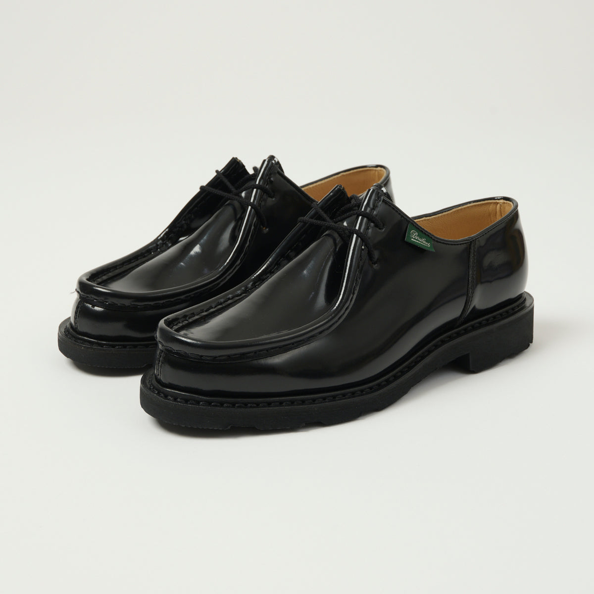 Paraboot Michael Griff II Shoe (W) - Gloss Noir – SON OF A STAG