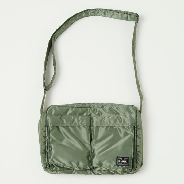 Porter-Yoshida & Co. Large Tanker Shoulder Bag - Sage Green