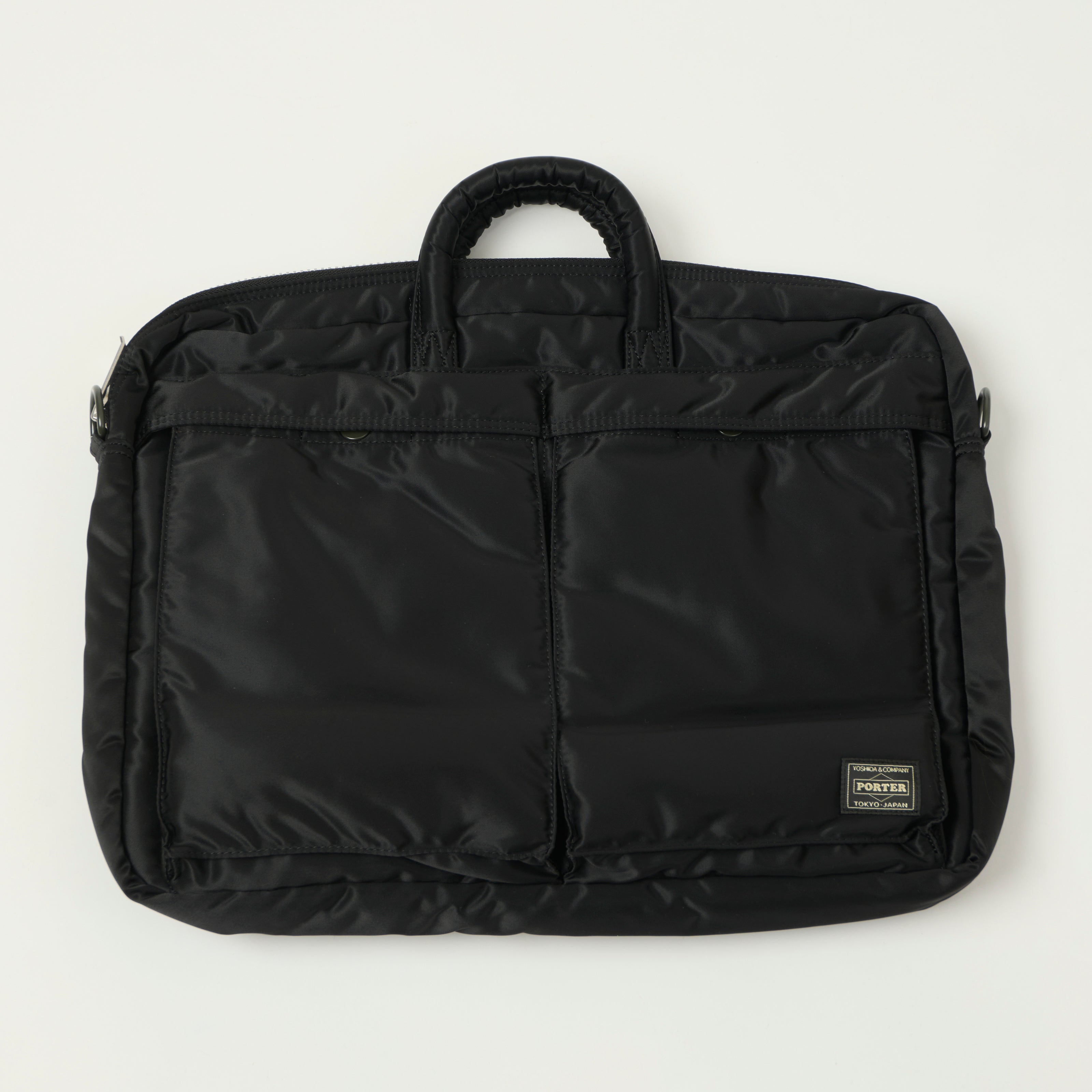 Porter-Yoshida & Co. Bio Tanker 2-Way Document Bag - Black – SON