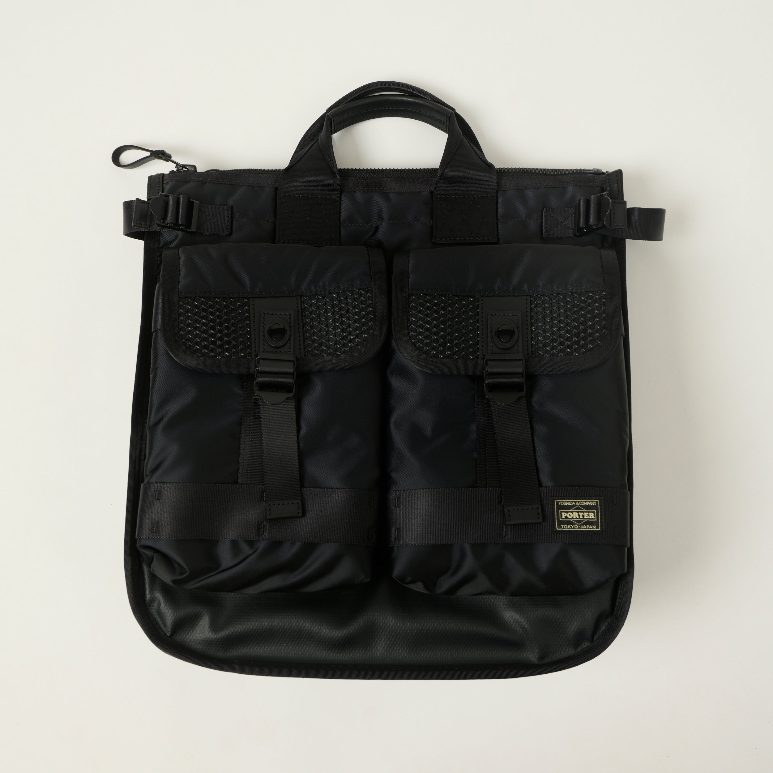 ら*ア様 porter Porter Yoshida & Co Bounce Helmet Tote Bag - Black – SON OF A STAG