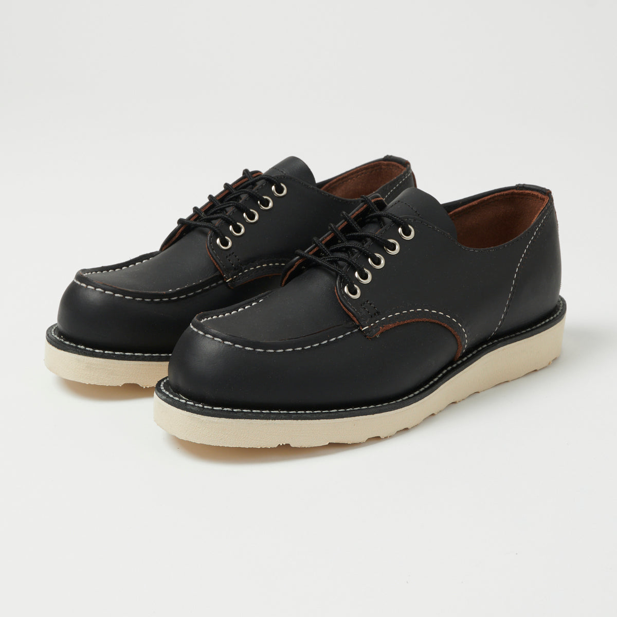 Red Wing 8090 Shop Moc Oxford Shoe - Black Prairie – SON OF A STAG