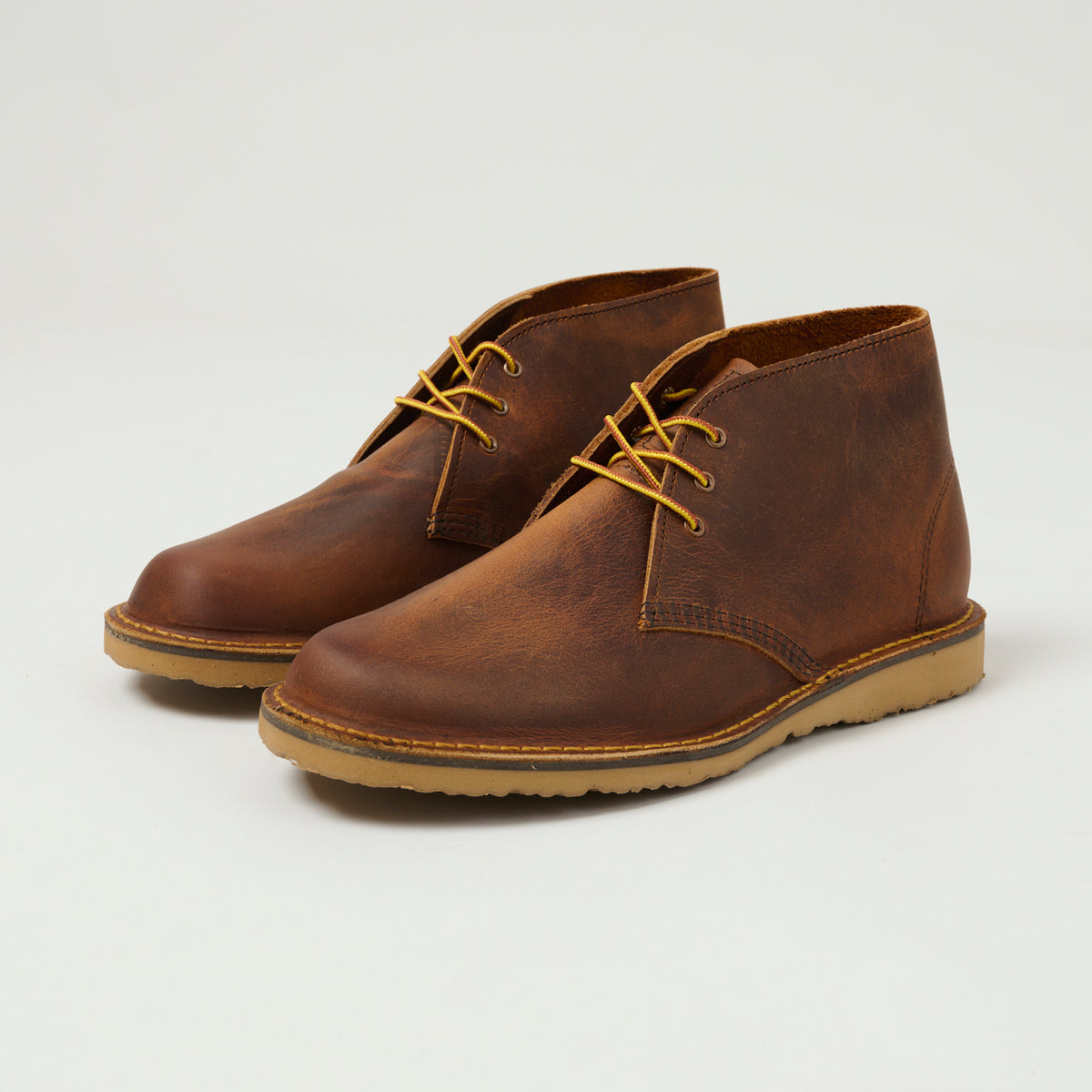 Red Wing Weekender Chukka in Copper Rough & Tough Leather Red Wing Weekender Chukka - Copper (Open Box - size 9.5D  main image 2