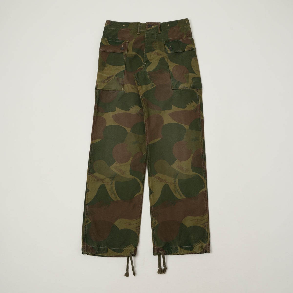 RRL Camo Poplin Cargo Field Trouser - Olive CGO – SON OF A STAG