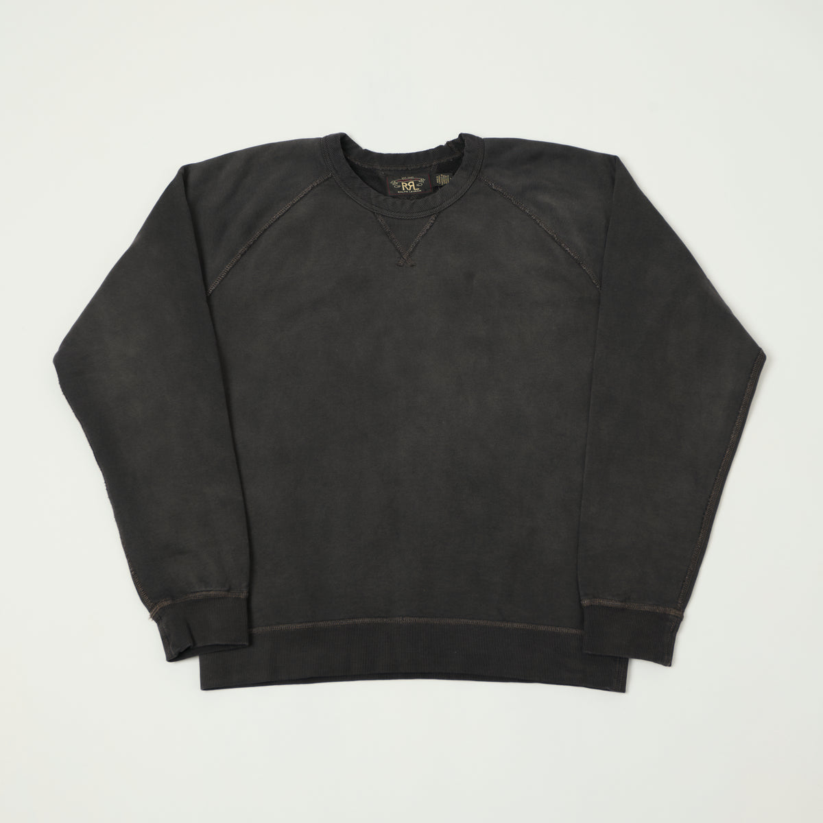 RRL French Terry Sweatshirt - Black Indigo – SON OF A STAG
