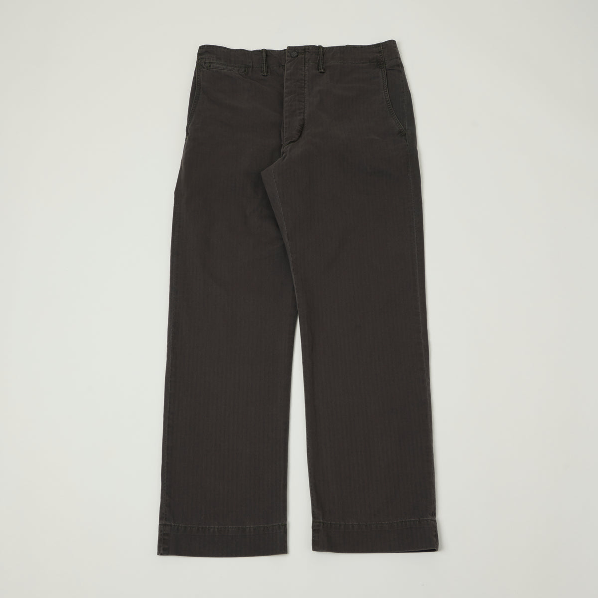 RRL 7.8oz Herringbone Twill Field Trouser - Washed Black – SON OF 