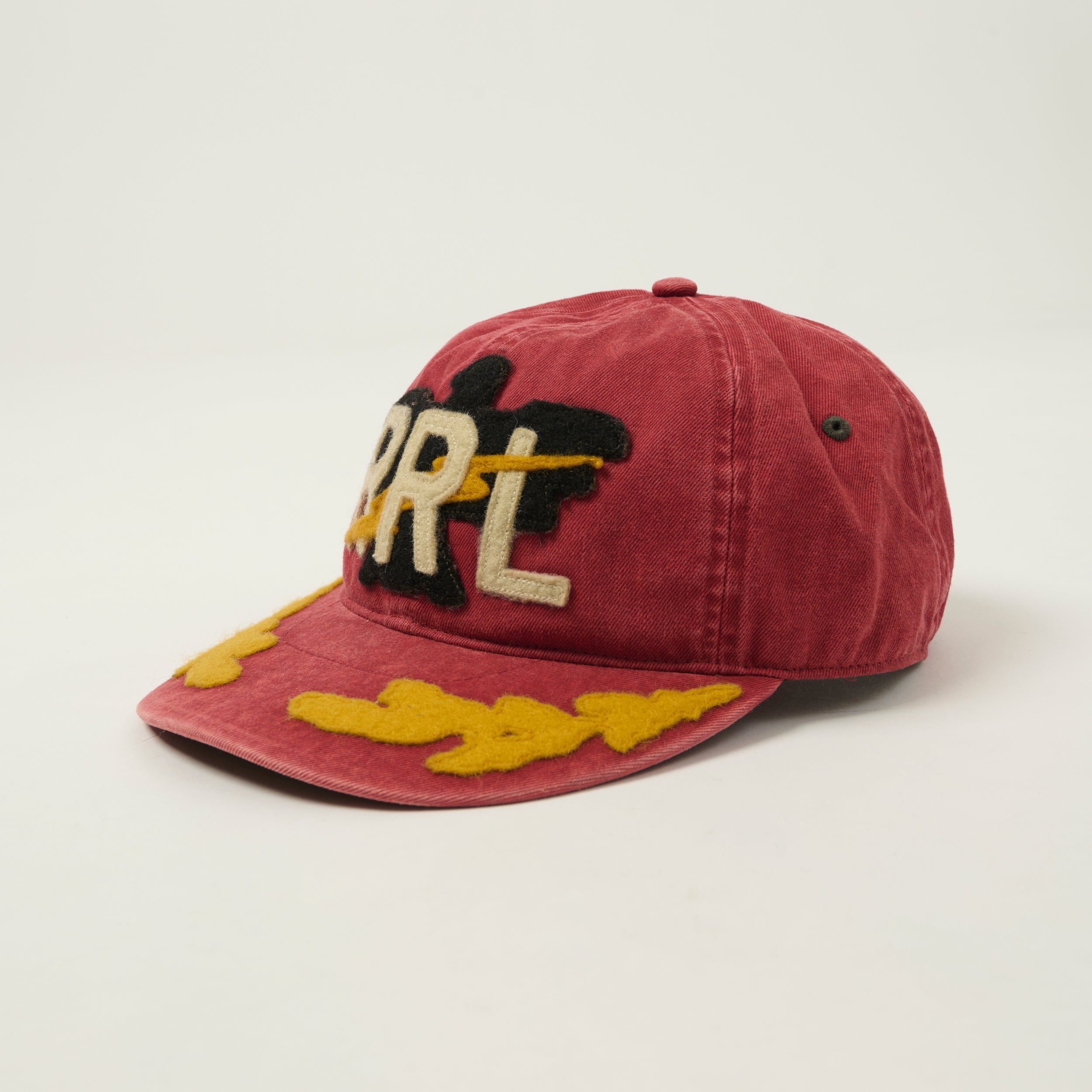 RRL 'Logo-Appliquéd' Twill Ball Cap - Red – SON OF A STAG