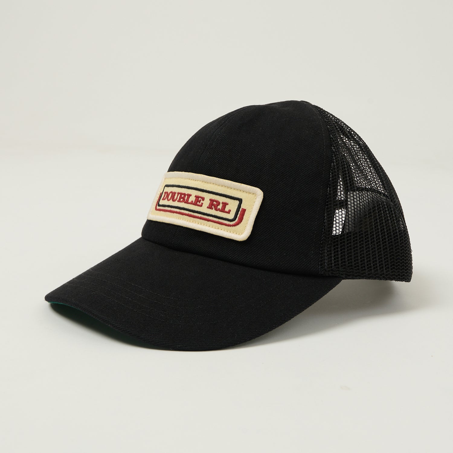 RRL Logo-Patch Denim Trucker Cap - Black – SON OF A STAG