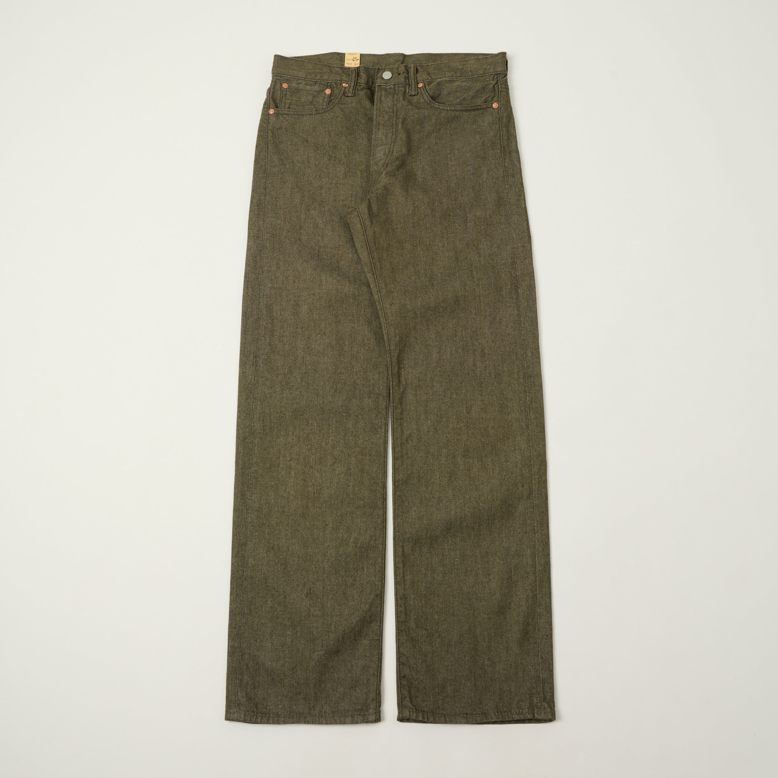 RRL Vintage 5-Pocket 11.5oz Relaxed Straight Jean - Olive – SON OF