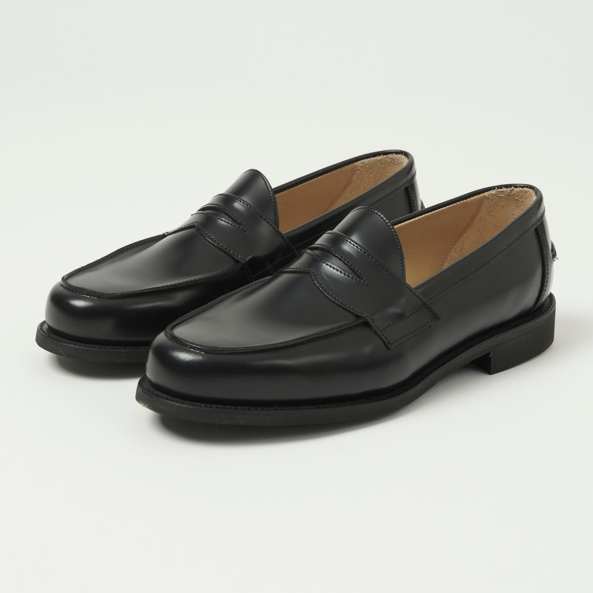 Sanders Butt Seam Loafer Shoe - Black – SON OF A STAG