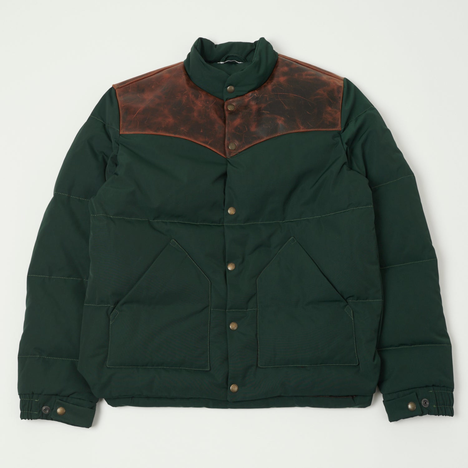 Shangri-La Heritage 'Bivacco' Western Down Jacket Forest Green